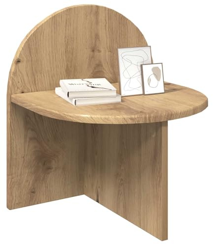 vidaXL Nachttisch 2 pcs Artisan-Eiche 40 x 35,5 x 45,5 cm, Bettzimmer Must-Haves, moderner Nachttisch, praktischer Beistelltisch, schickes Mobiliar für stilvolle Deko