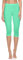 Merry Style Damen Leggings 3/4 aus Baumwolle mit Stretch – Leichte Capri Leggings Damen aus atmungsaktiver, elastischer Baumwolle, ideal für Yoga Sport Freizeit Reisen MS10-199 (Minze,XS)