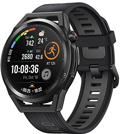 HUAWEI Watch GT Runner, Smartwatch con Programa de Running científico, monitoreo preciso a Tiempo Real de la frecuencia cardíaca, Entrenador Personal IA, cómodo y Ligero, 2 semanas de batería, Negro