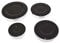 Ufixt Oven Cooker Hob Gas Burner Crown & Flame Cap Kit for Beko and Belling Small: Cap - 55mm - Medium: Cap - 75mm - Medium: Cap - 75mm Diameter x 3mm, Base - 68.5mm Diameter x 18mm (26mm inc. Ste