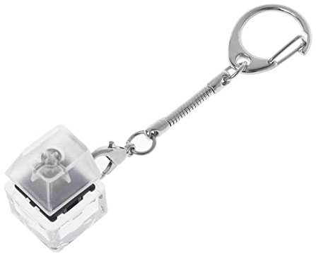 LiLiTok Gateron MX Keyboard Switches Tester Kit,Schlüsselanhänger mit Mechanischem Schalter ohne LED-Licht für Geschenke zum Stressabbau (Schwarz)