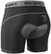 NOOYME Fahrradhose Herren Radunterhose Herren Schnelltrockende Radlerhose Herren mit Sitzpolster 4D Atmungsaktive Fahrradunterhose Herren Gepolstert Elastische Radhose Herren Leichte Radlerhose Herren