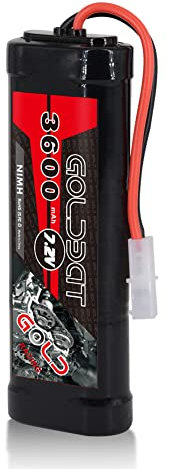 7.2V NiMH Battery 3600mAh 7.2V RC Battery with Tami ya Connector for RC Cars RC Off-Road Vehicles RC Airplanes and your various RC hobbies(1 pack)