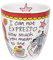 Blond Amsterdam Minibecher ohne Henkel 0,2L mit rotem Rand – Keramiktasse mit Spruch I can not expresso how much you mean to me