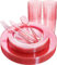 LATERN Multi-Use Pink Glitter Dinnerware Set - 150pcs, Includes 25pcs Each: Dinner Plates, Salad Plates, Knives, Mini Forks, Spoons, Cups - Perfect for Wedding Anniversary, Garden Party