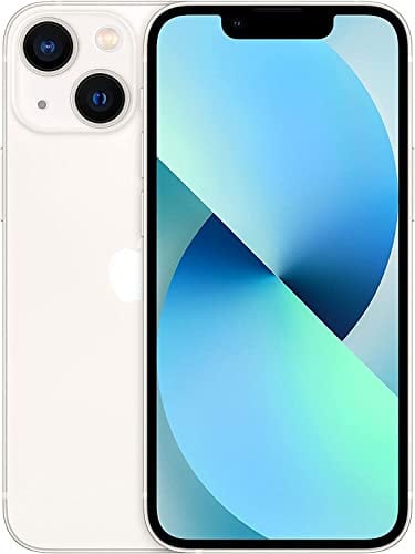 Apple iPhone 13 Mini, 128GB, Starlight (Renewed Premium)