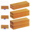 Glarks 2000pcs no.18 agrafes à couronne étroite, 1/2 galvanisé couronne étroite agrafes combo kit pour agrafeuse électrique, pneumatique, bricolage décoration de la maison (or)