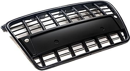 VIPOD 2 StüCk Auto Front KüHlergrille FüR Audi A4 B7 2004-2008, Kompatibel Exakte Passform GittereinsäTze Grill Passend Frontgrille