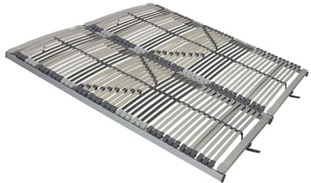 Lattenrost 190x220 cm (2er Set 95x220) - Nimbo NV - 44 Leisten - 7 Zonen - Schulterzone - Nicht Durchgehender Lattenrost