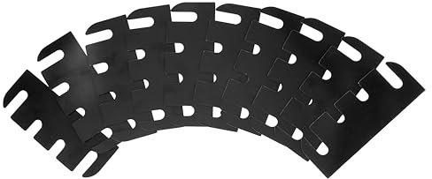 10 Pack Door Hinge Shims for Door Hinge Repair Kit, 0.030 Inch Thickness, 4 Inch Hinge Shims