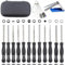 Qiuwanzia Screwdriver Carburettor Adjustment Tool for 2-Stroke Small Engines for Poulan for Husqvarna for STHIL for Echo for Troy Bilt for Motor Brushcutter Chainsaw with Carburettor Cleaner Brush