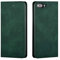 QLTYPRI Case for iPhone 6 iPhone 6S, Premium PU Leather Cover TPU Bumper with Card Holder Kickstand Hidden Magnetic Adsorption Flip Wallet Case Cover for iPhone 6 iPhone 6S - Green