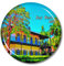 USA Key West Magnet Kühlschrankaufkleber 5,7 cm