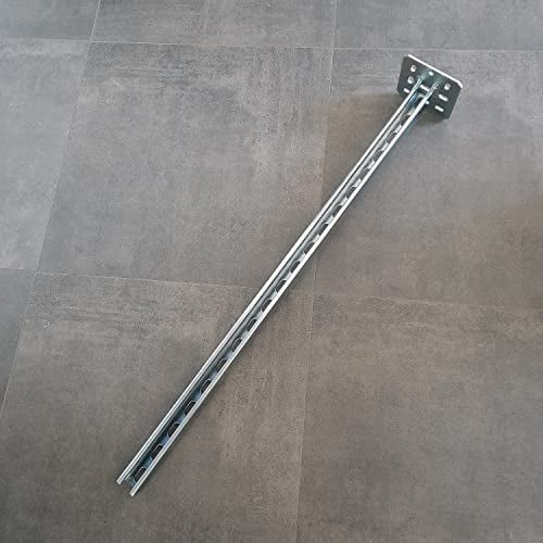Hängestiel Schienenkonsole von 20-100 cm für Kabelrinnen Trasse Kabelbahn von powerpreis24 (1 Stück Konsole 1000mm)