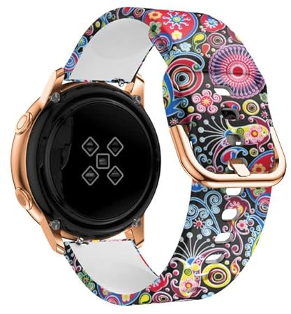 DAVNO Silikon-Armband für Garmin Venu Sq 2 Plus Forerunner 645 245 245M 158 55 Move 3 Smartwatch, Camouflage, 20 mm, For Venu 2 Plus, Achat