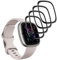 [4 Stück] KELOLIN Schutzfolie kompatibel mit Fitbit Sense 2, 3D Gebogene Kanten, Kratzfest, HD Ultra Bruchsicherer Flexibler Displayschutzfolie für Fitbit Sense 2
