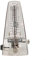 Turm Metronom mechanisch mit Glocke für Klavier Gitarre Basstrommel Violine(Transparent)