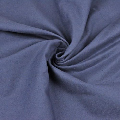Textrend Jeansstoff Meterware - Haltbares Material - 100% Baumwolle - Kleidung - Heimtextilien - Stoffe Meterware - Textilien 1x1.5m (Jeans)
