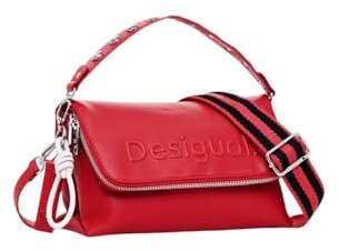 Desigual Women's Accessories PU Across Body Bag, RED