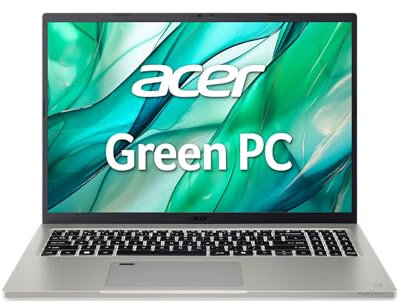 Acer Aspire Vero 16 Intel Evo Edition Laptop | 16 pollici 1920 x 1200 Touch Display | Sblocca esperienze AI | Processore Intel Core Ultra 7 155U | 16GB LPDDR5X | SSD da 1TB | Killer Wi-Fi 7 |