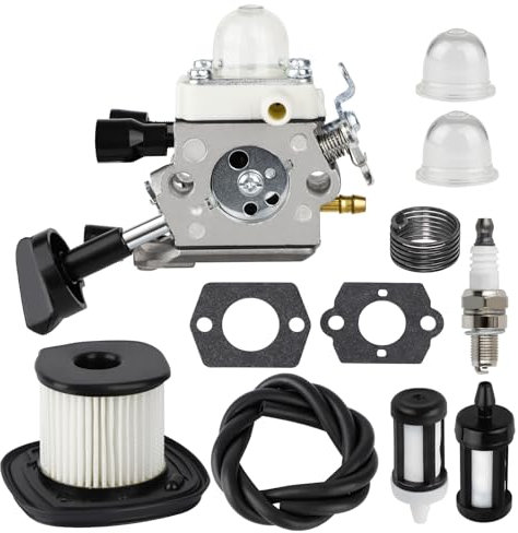 Kurihina Kompatibel mit BG86 Vergaser mit Luftfilter für Stihl Laubbläser BG86Z SH86 4241 120 0616 Vergaser Ersatz für Zama C1M-S261B