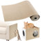 Gimars Tapis Griffoir Autocollant 200 x 40 cm, Protection pour Canapé et Meubles, Utilisable sur Le Mur, DIY, Polygriffe pour Chat