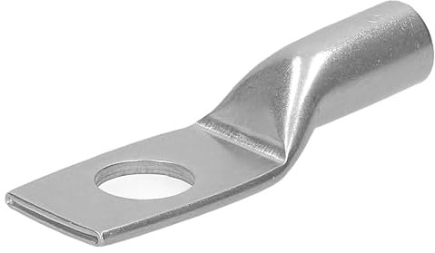 Kalitec ER3-8 - 10 capicorda tubolari in acciaio inox V4A, 16 mm², dimensioni di collegamento M8 I non isolate, in acciaio inox, per collegamento elettrico e applicazioni industriali