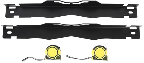 Oreilet 2 Piastre allineamento Ruote, Piastra per convergenza Auto con 2 Metri a Nastro, fornisce misurazioni Precise allineamento della convergenza delle Ruote