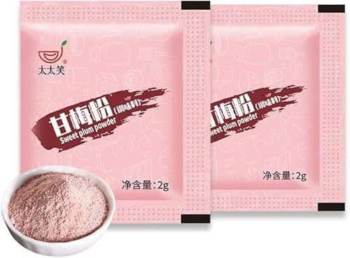 Sweet Plum Powder（10/20/30/50/100packs) Seasoning,Barbecue Seasoning,Dipping Sauce,Table Condiments,Sweet Potato Prune Powder,Brewed Tea,Fruit Dip (10 packs)