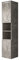 Paso 160cm Badezimmer Schrank - Grau Beton Regal Hochschrank Möbel Badschrank
