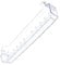 Balconnet porte bouteilles d'origine 490X122X55 mm Frigo, Réfrigérateur, Congélateur 4875040400 BEKO