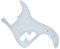 Dopro Precision Bass Pickguard PB P Bass Kratzplatte für USA/Mexican FD Precision Bass White Pearl