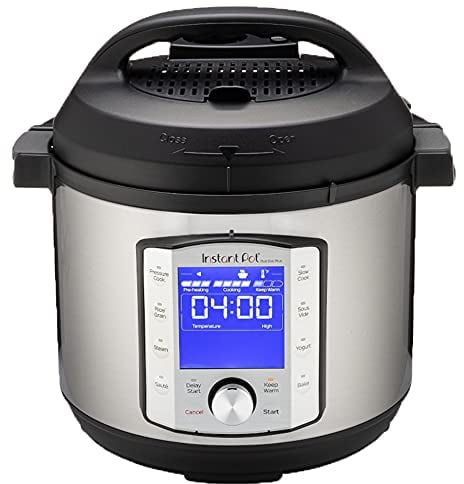 Instant Pot DUO EVO PLUS 7.6L - Olla a presión eléctrica (10 funciones en 1: esterilizador, olla lenta, arrocera, vaporizador)
