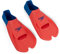 Speedo Unisex Erwachsene Biofuse Flossen für Schwimmtraining | Bequemer Sitz | Ergonomisches Design | Schwimmtraining Trainingsausrüstung, Fluro Tangerine/Poolblu/Bluflm, 10-11