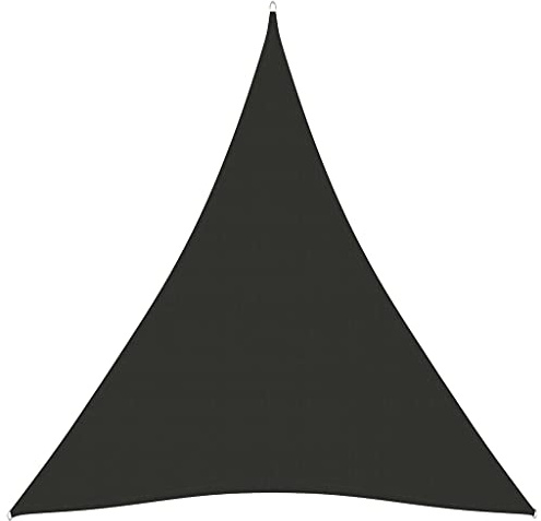 vidaXL Sonnensegel Oxford-Gewebe Dreieckig 5x7x7 m Anthrazit