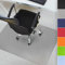 Floordirekt Bodenschutzmatte für Hartböden - farbige Bürostuhlunterlage Bodenmatte Stuhlunterlage aus Polypropylen - Stärke: 1,9 mm (90 x 120 cm, Grau)
