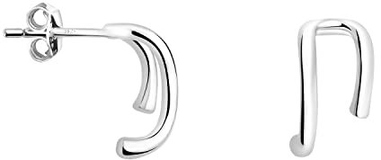 SOFIA MILANI - Damen Ohrringe 925 Silber - Zwillings Ohrstecker - E1803