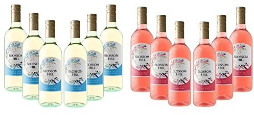 Blossom Hill White Wine, 75cl, (Case of 6) & Rose Wine, 75cl, (Case of 6)