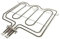 JCSPARES® - Resistenza Doppia Superiore Grill 2000 + 1000 Watt per Forno Fornetto Compatibile con De Longhi
