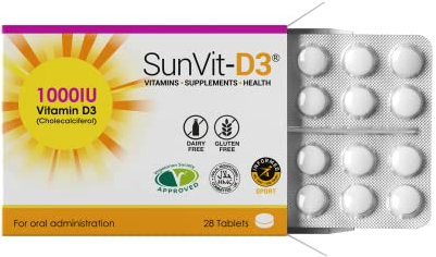 Vitamin D3 1000IU (28 Daily Tablets Pack of 6)