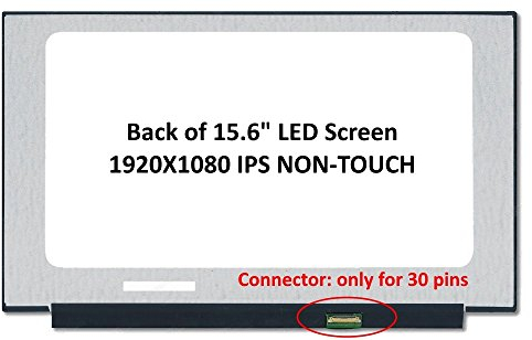 New 15.6 IPS FHD 1080P Matte Laptop LED LCD Replacement Screen/Panel Compatible with N156HCE-EN1 (Non-Touch)