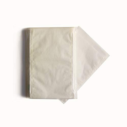 500 Sachets en papier cristal alimentaire 85 x 132 mm + rabat 16 mn - SC707 - PapierCristalFR