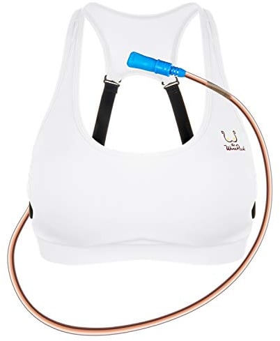 The Original WineRack Booze Bra Flask - Adjustable Design - Holds 25oz of Booze (White, Large)