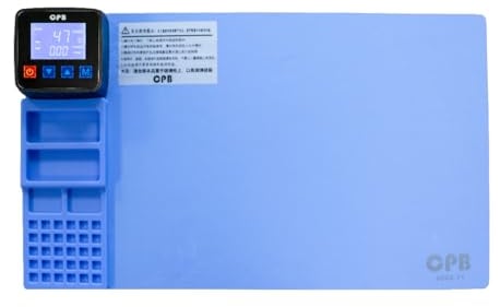 MMOBIEL Almohadilla Térmica para Pantalla LCD de Smartphone y Tablet - Placa Separadora de Pantalla LCD - 38 x 22 x 0,7cm