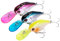 Kingdom Crankbaits Langsam sinkende Angelköder, Mini-Elritze Schaukel, kleine Kurbeln, harte Köder, 5 g, 50 mm, Wobbler, Angelgerät (A2-5,1 g/4,8 cm)