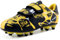 Football Boots Kids Size 1 Boys Girls Running Shoes Astroturf Professional Soccer Training Non-Slip Competition Sport Unisex Summer Outdoor Trainers Black Gold