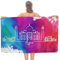 Strandtücher für Damen, Indien, Agra, Reisehandtuch, sanddicht, kompakt, sandfrei, Badetücher, Staatskarte, Umriss, individuelles Badezimmer, Roadtrips, 78,9 x 130,9 cm