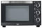Silva Schneider MB 1600 Minibackofen, 15 L, schwarz, 1200 Watt, Temperaturr. 100-230 °C, Timer, 4 Stufen-Regler, Edelstahlheizelemente, Doppelglastür, emailliertes Back-/Krümelblech, Backrost & Griff