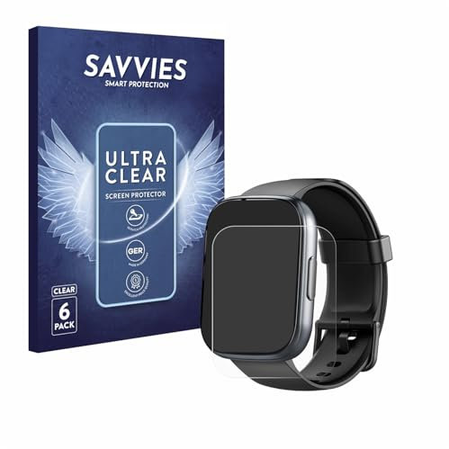 savvies Protector Pantalla para Cillso T80 1.95 (6 Unidades) Película Ultra Transparente
