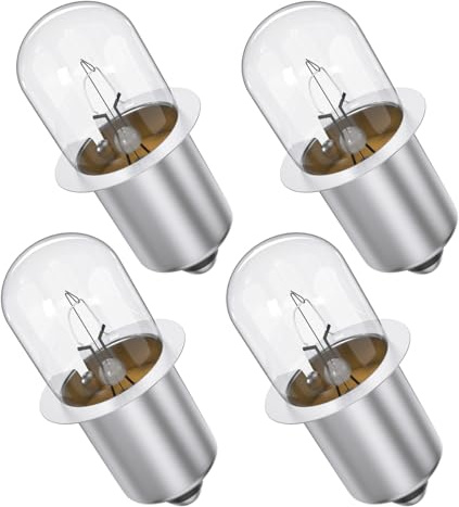 EAGLEGGO (4) Replacement M18 Flashlight Bulb for Milwaukee 18 Volt Xenon Bulb